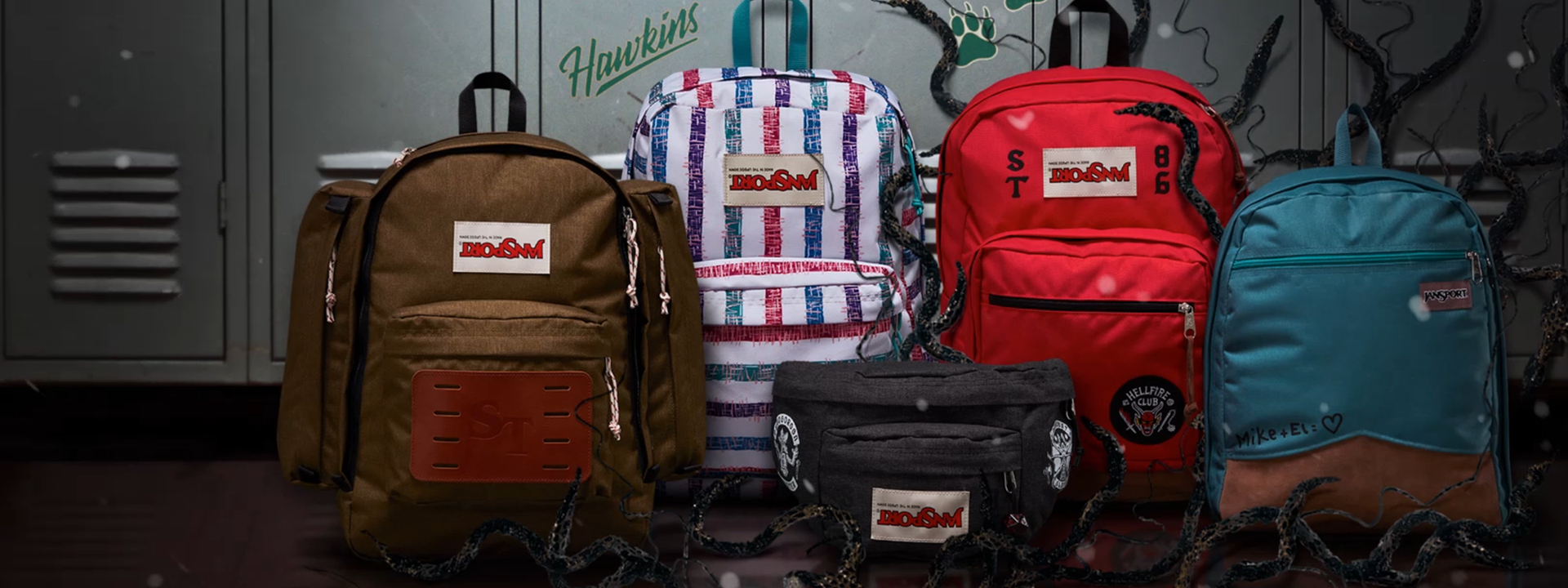 Backpacks From the Upside Down? Meet the New Stranger Things Collectio JanSport US Backpacks From the Upside Down? Meet the New Stranger Things Collectio JanSport US