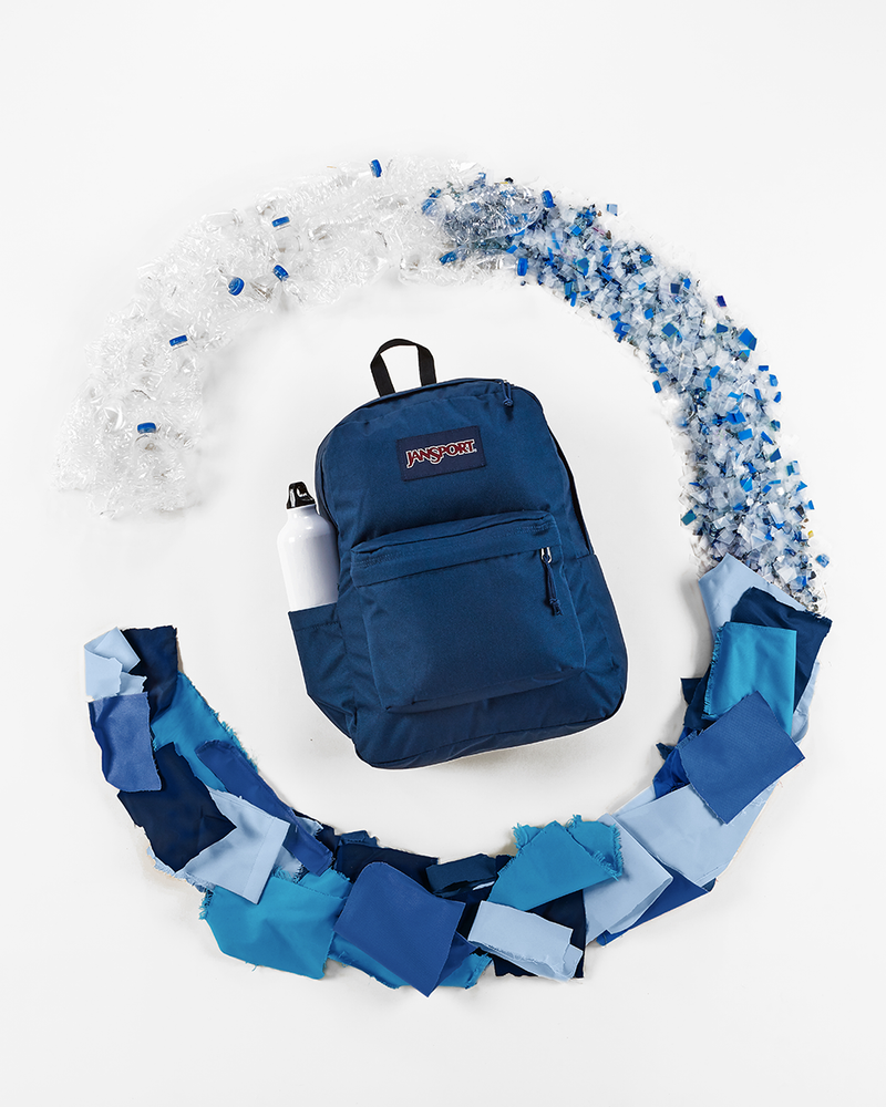 jansport backpack new design SuperBreak Plus with Padded 15-inch Laptop Sleeve and Integrated Bottle Pocket - Spacious and Durable Daypack for Work and Travel The embroidered butterfly detail gives it a little extra character Collections JanSport US