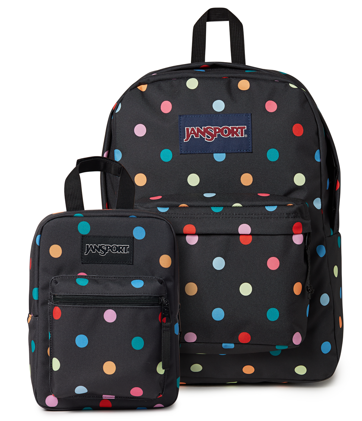 Superbreak® Plus Rainbow Dots Black Set  - ver - 1