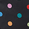Rainbow Dots Black