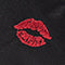 Kisses Emb Black