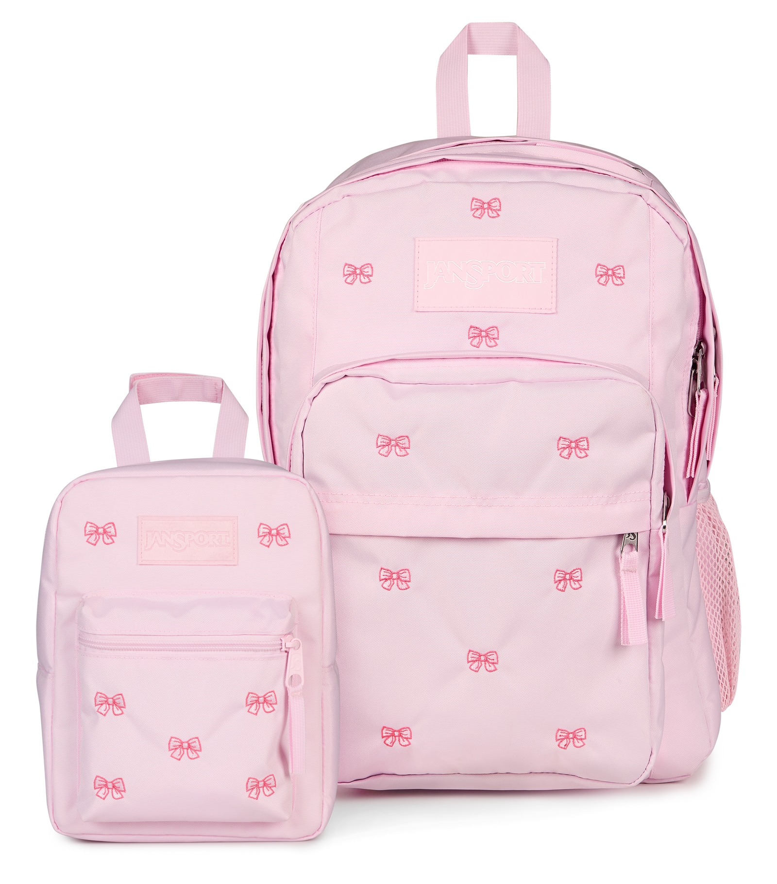 JanSport Big Plans Embroidered Bows Set