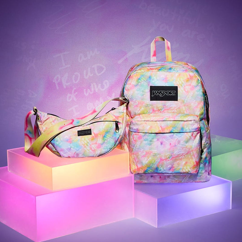 jansport backpack cute Half Pint Mini Straight cut Jansport Superbreak Plus Embroidered Cherry