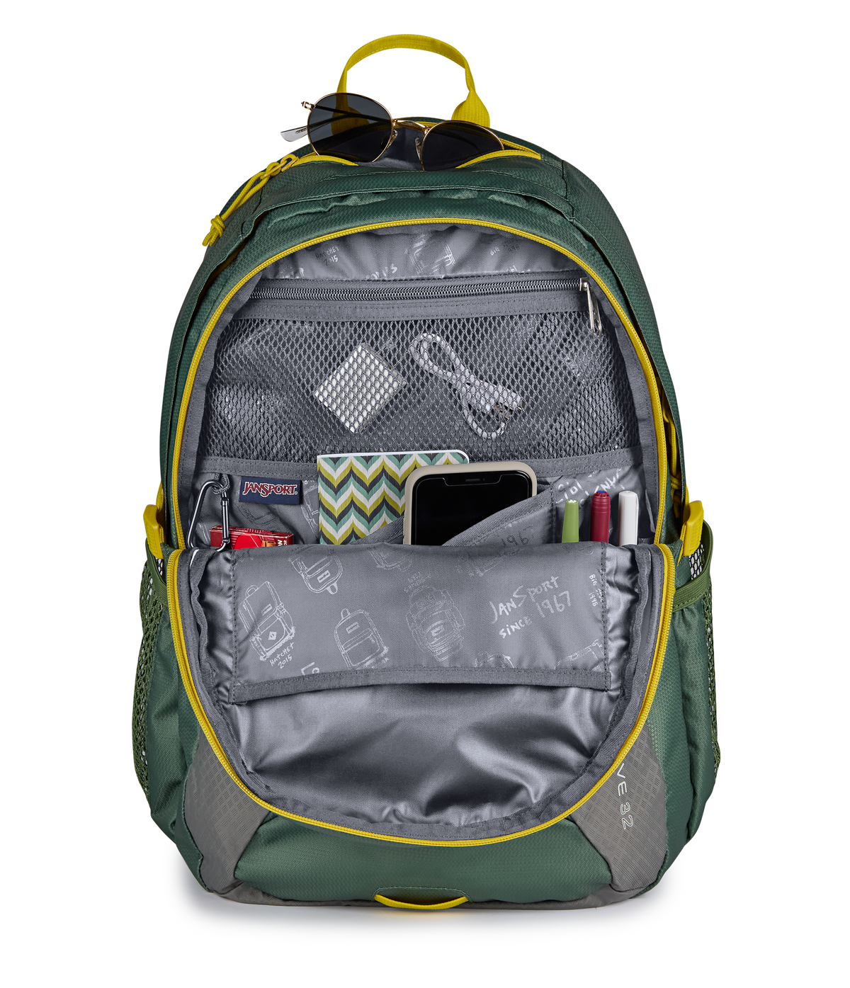 Agave Backpack Cargo Green - ver - 8