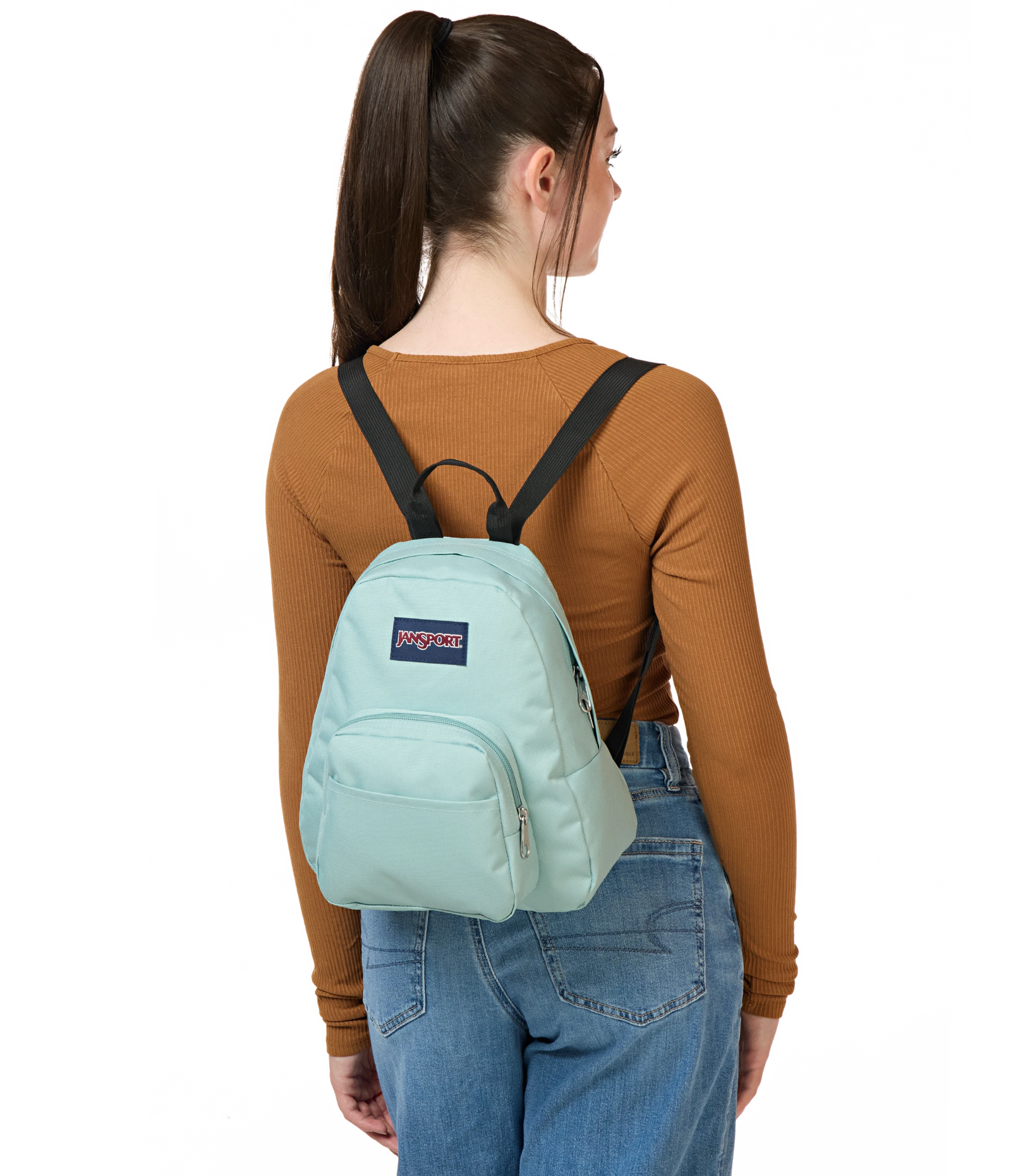 JanSport Faded Sage Half Pint Mini Backpack