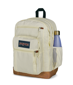 beige backpack jansport Superbreak Plus with just enough room for small essentials and space to flow. Main Campus - Lemon Ice