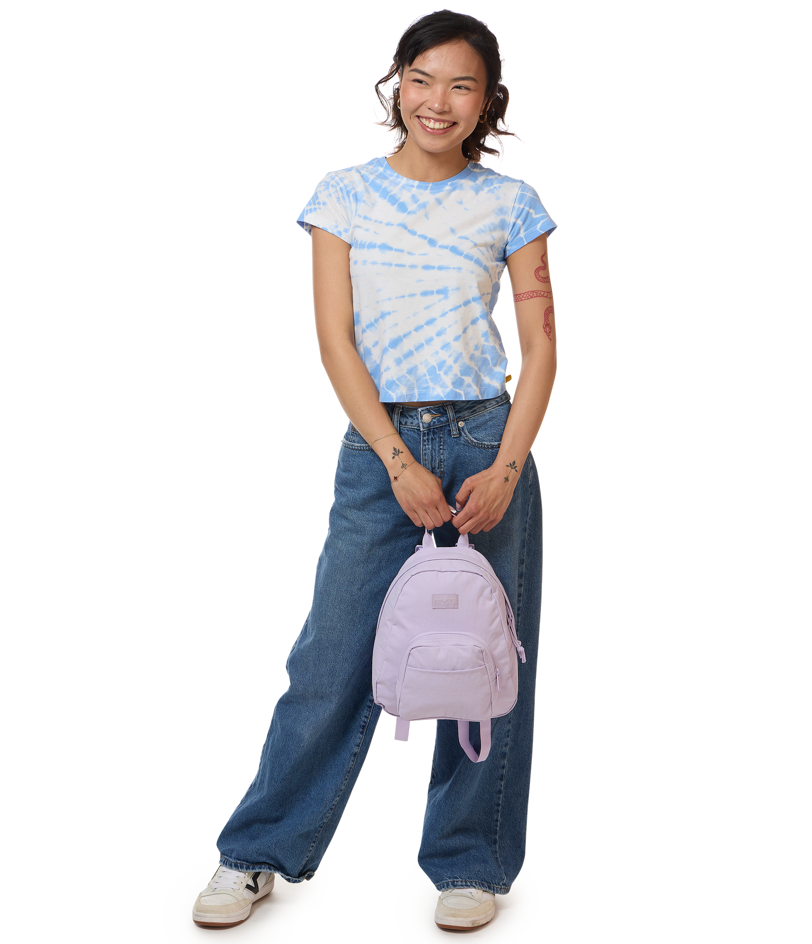 astrology half pint fx mini backpack JanSport Cherry Lacquer Front organization pocket with an outside slip pocket for smaller items Half Pint FX Mini Backpack