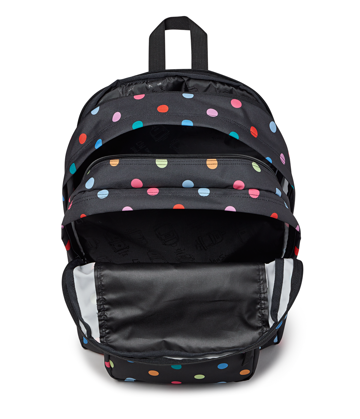Big Student Rainbow Dots Black Set  - voir - 5