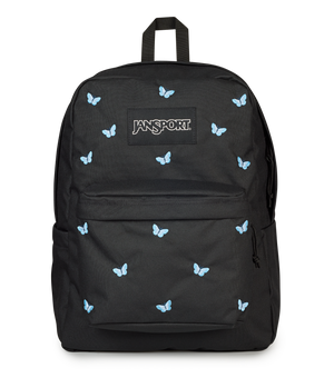 JanSport Superbreak Plus - Just A Rose Embroidery Black