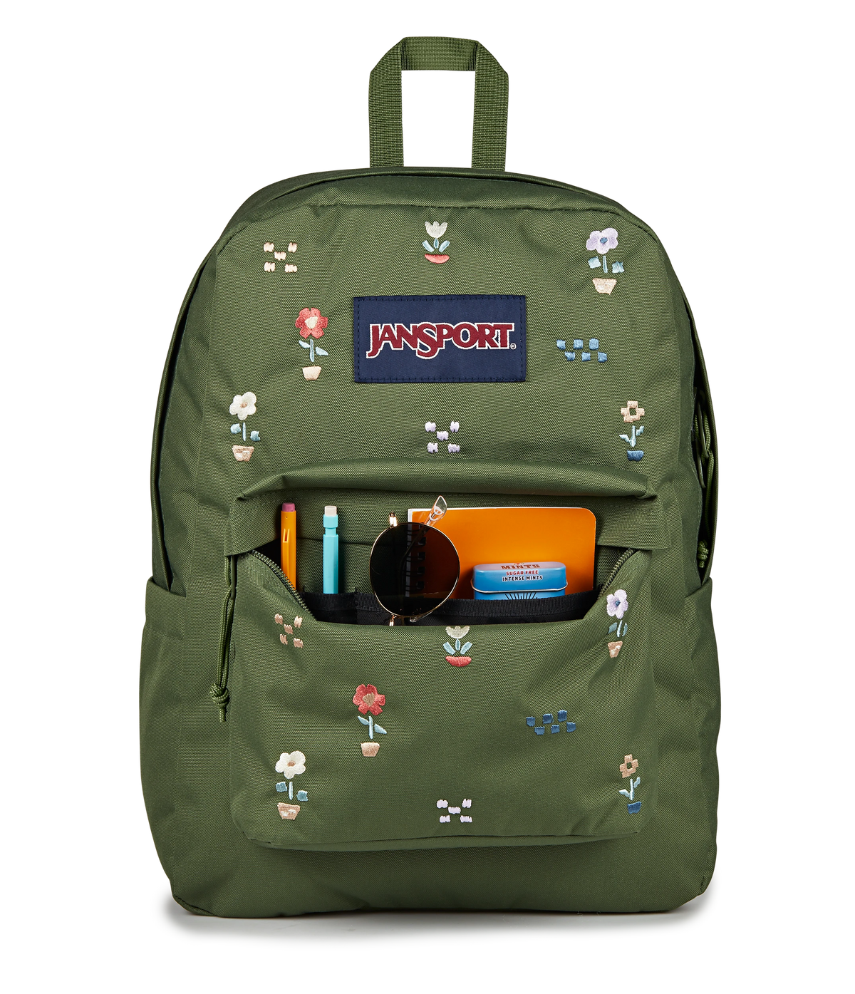 ◆jansport◆ SUPERBREAK PLUS LAPTOP PARTY HEARTS GREEN JS0A4 SuperBreak® Plus – JanSport US