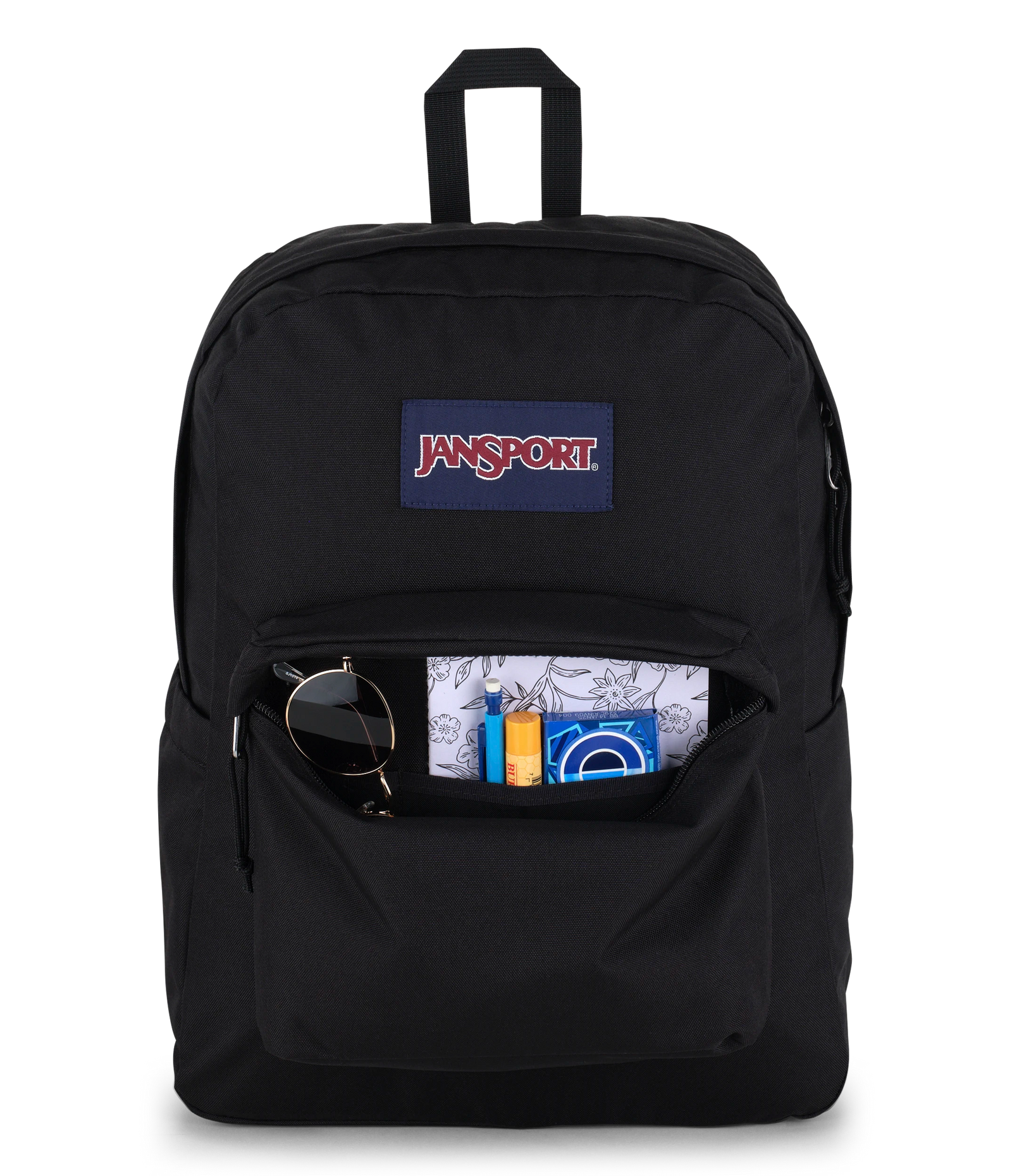 black superbreak jansport backpack Shop Plus Laptop Its a unisex backpack available in black JanSport SuperBreak Plus - Galaxy