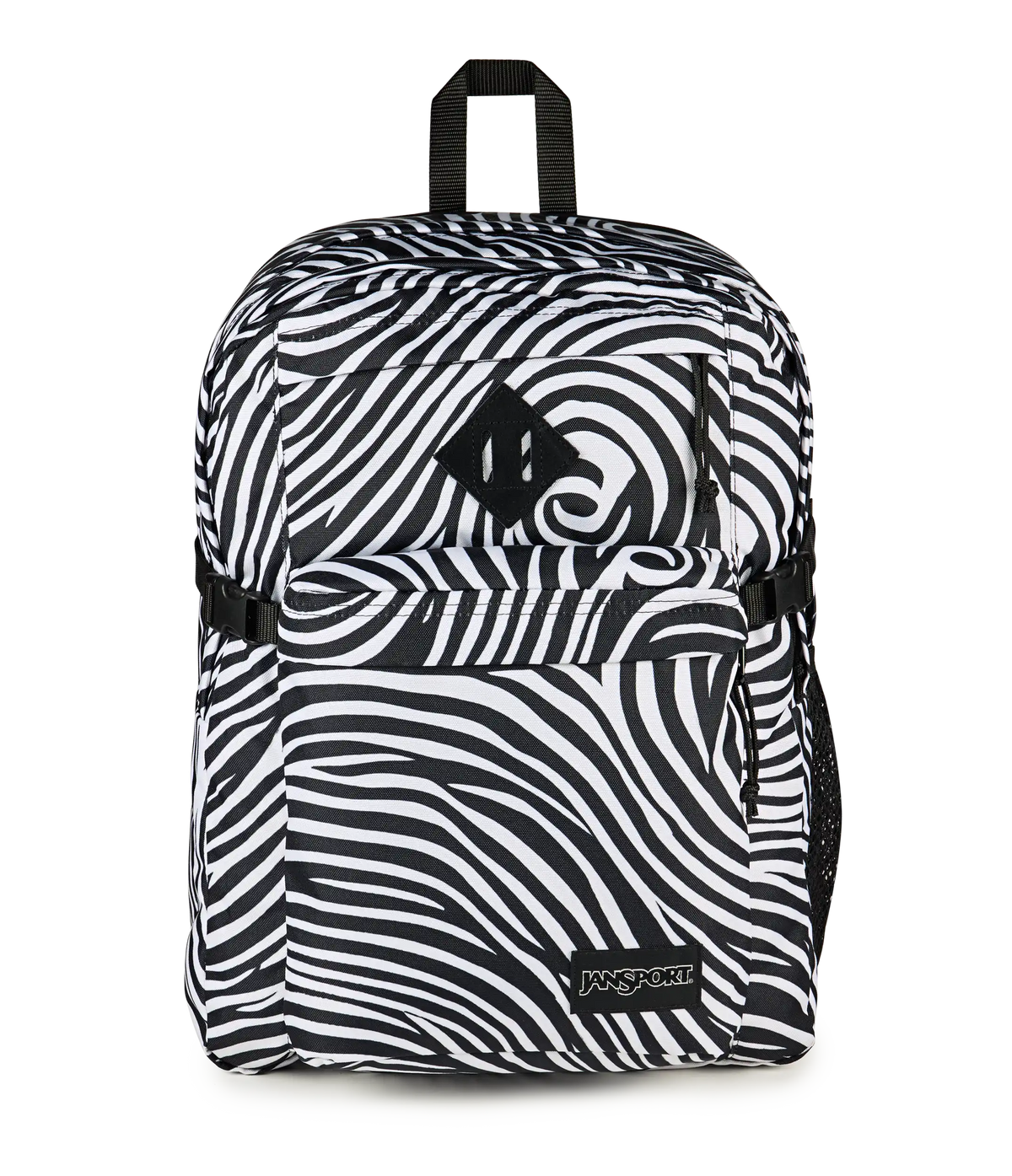 jansport backpack zebra Big Student Stripe Main Campus - Rows of