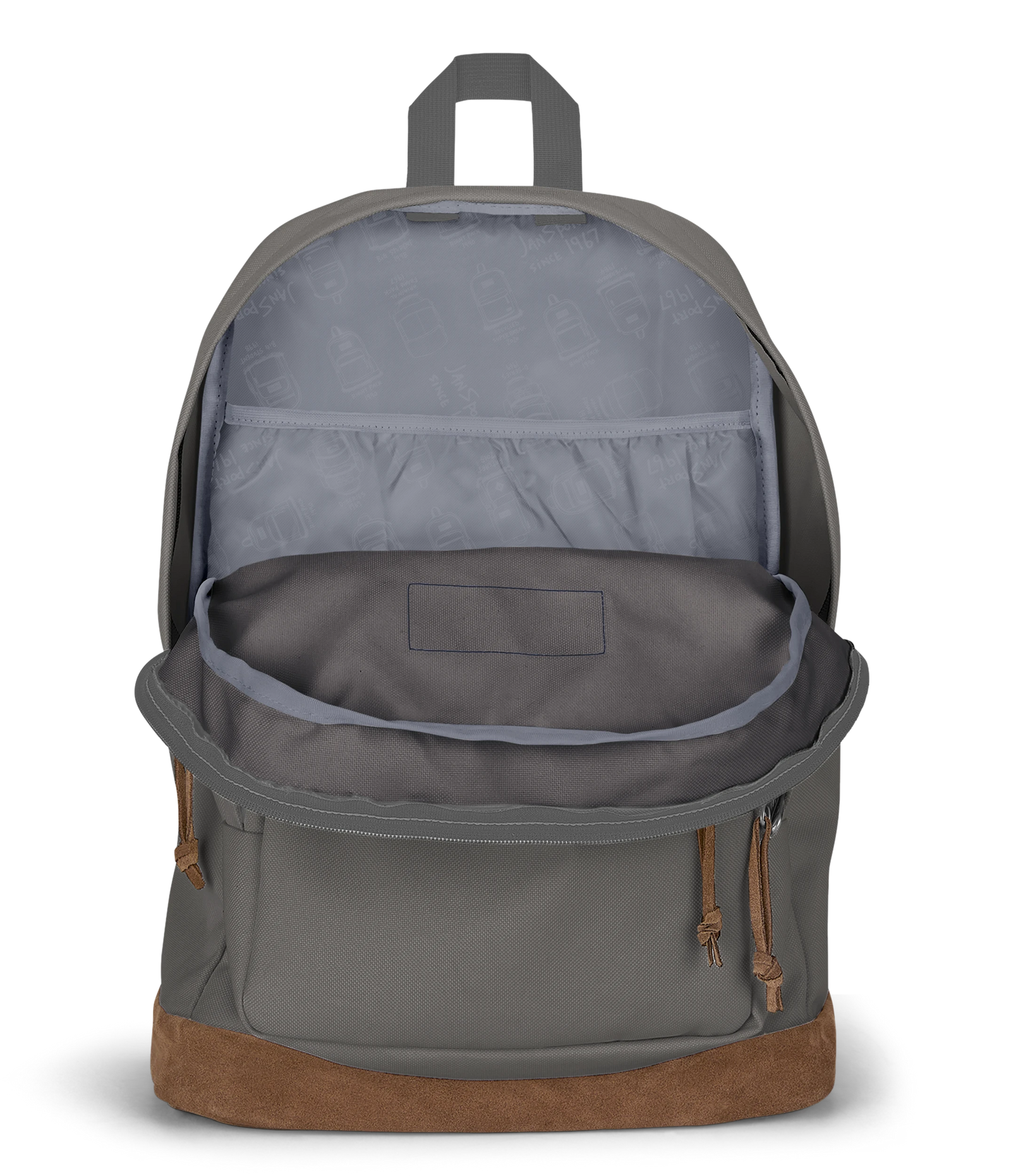 gray backpack jansport Superbreak Plus to choice for everyday use JanSport Big Student Backpack -