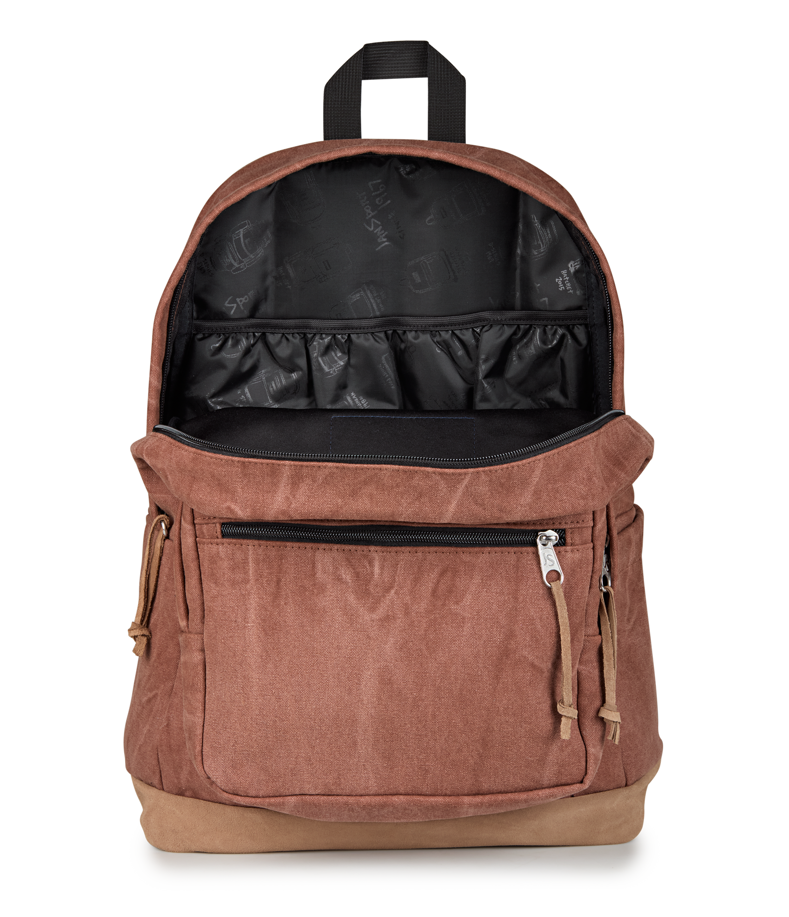 big student backpack jansport brown canyon Two large main compartments offer ample storage for your supplies Big Student Backpack - Basic