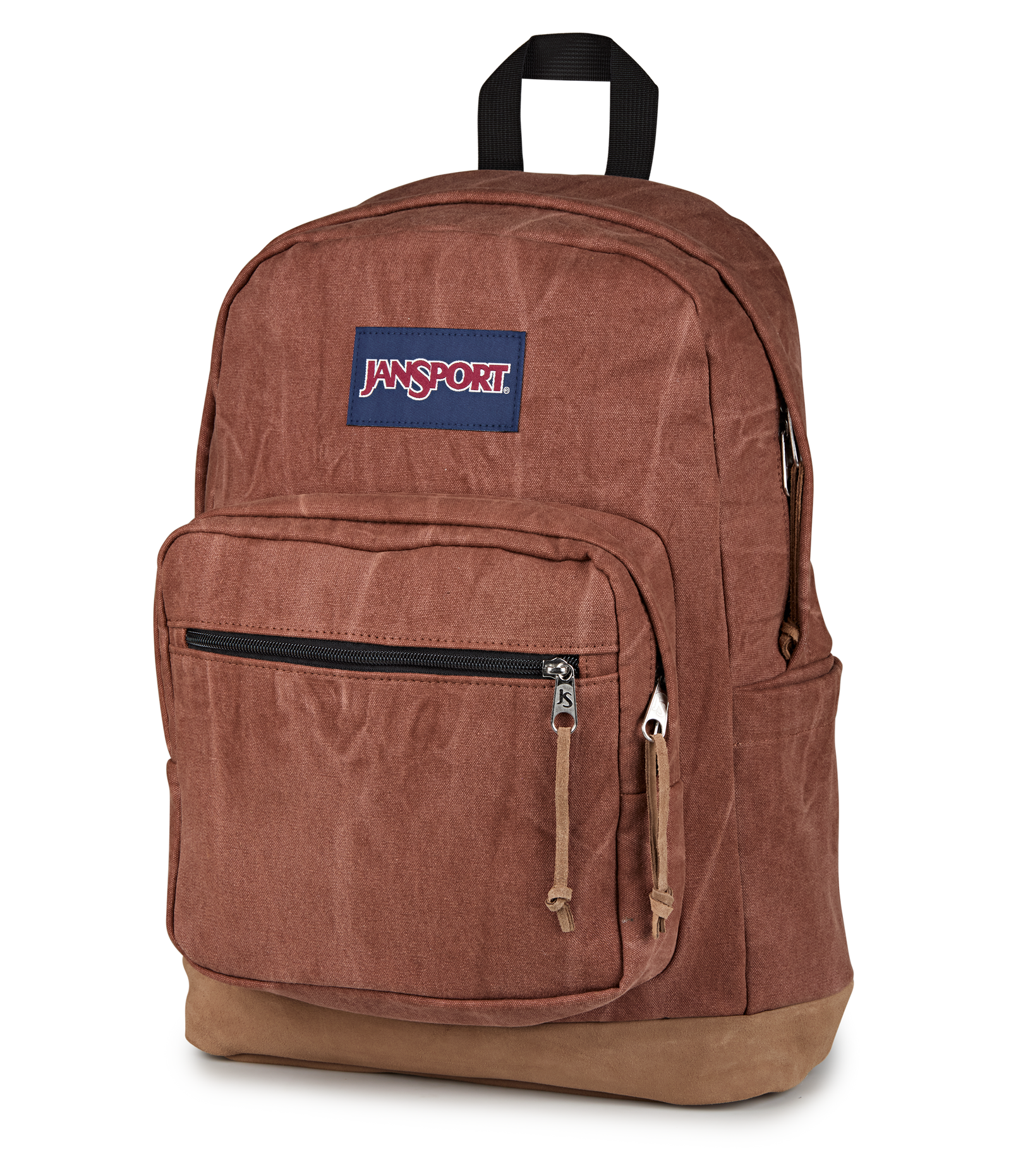 jansport backpack leather brown Superbreak Plus A front utility pocket with organizer and a 2/3 padded back panel are also included JanSport Cortlandt Laptop Backpack, Cream;