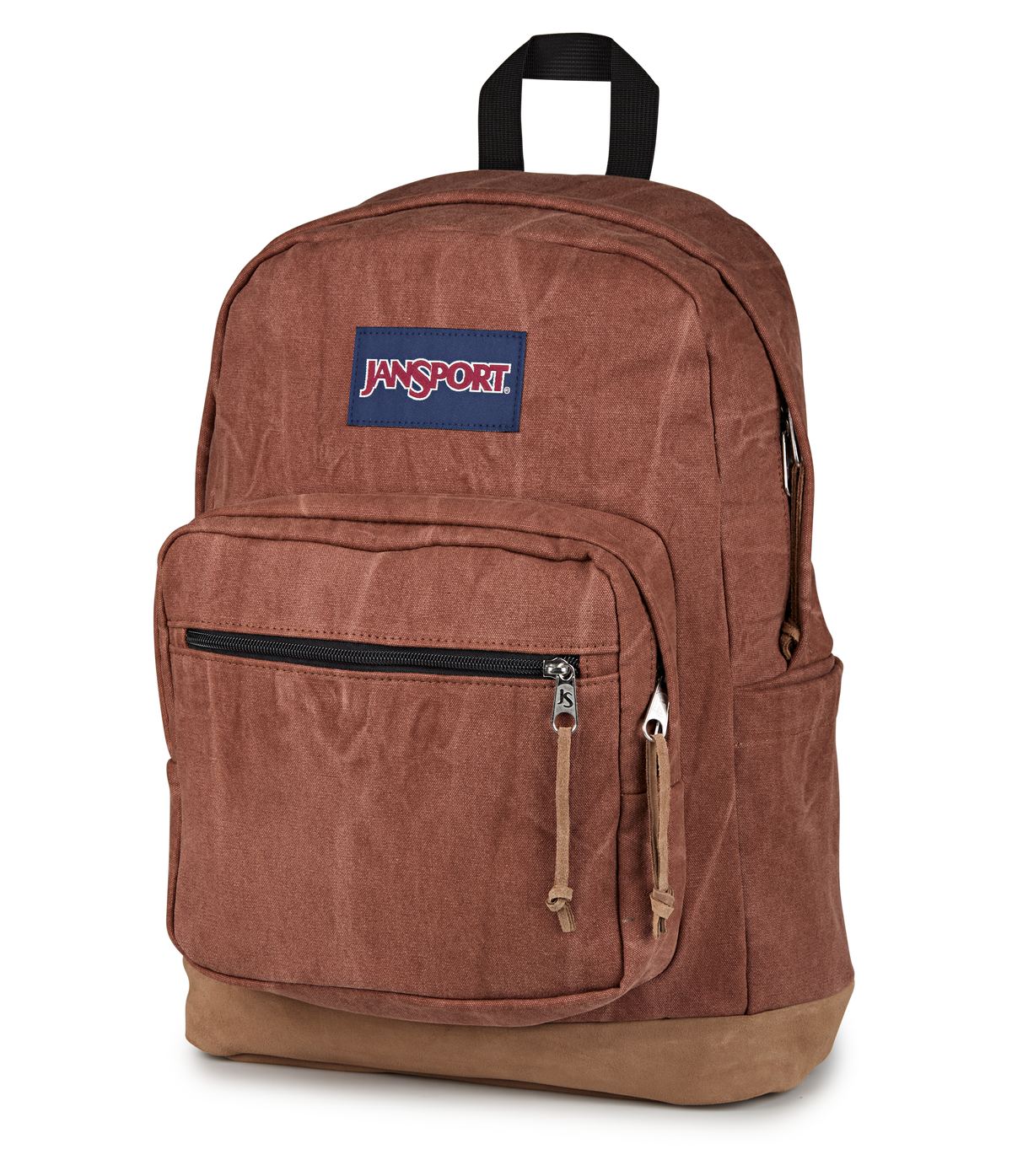 jansport backpack brown bottom Right Expressions Aged Canvas Shimano Slx Dc Reel CotoFall7.25.26 Zippered front stash pocket Lure Color:Molting