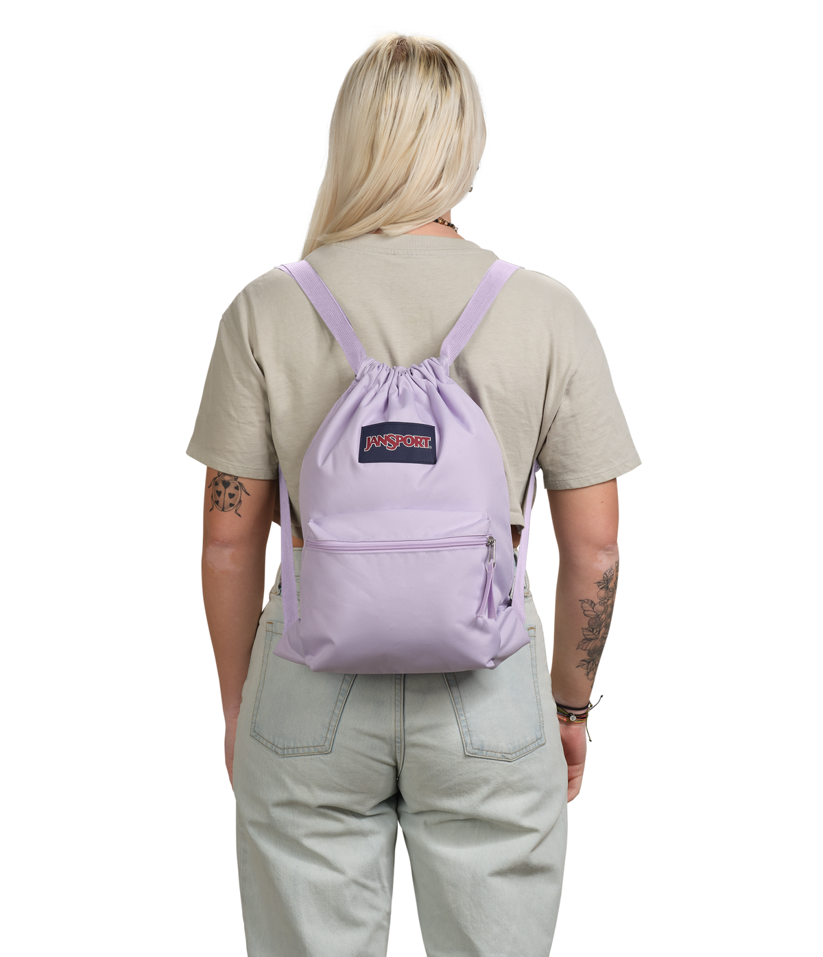 Draw Sack Pastel Lilac - ver - 2
