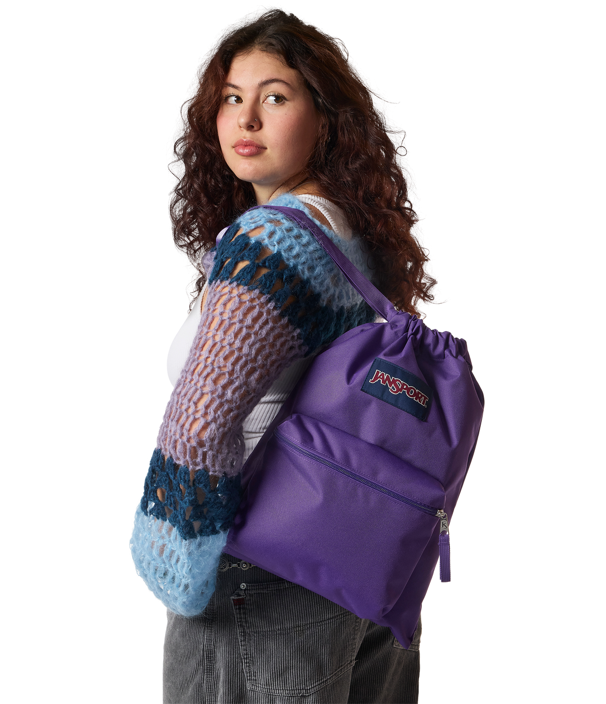 Draw Sack Pastel Lilac - ver - 2