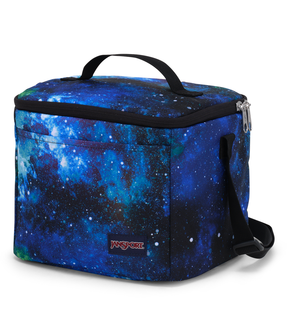 jansport coral sparkle pretty posey lunch box Break Lunch Tote, Med Pink Super Snack eats brown bags for lunch JanSport Lunch Break Insulated Lunch