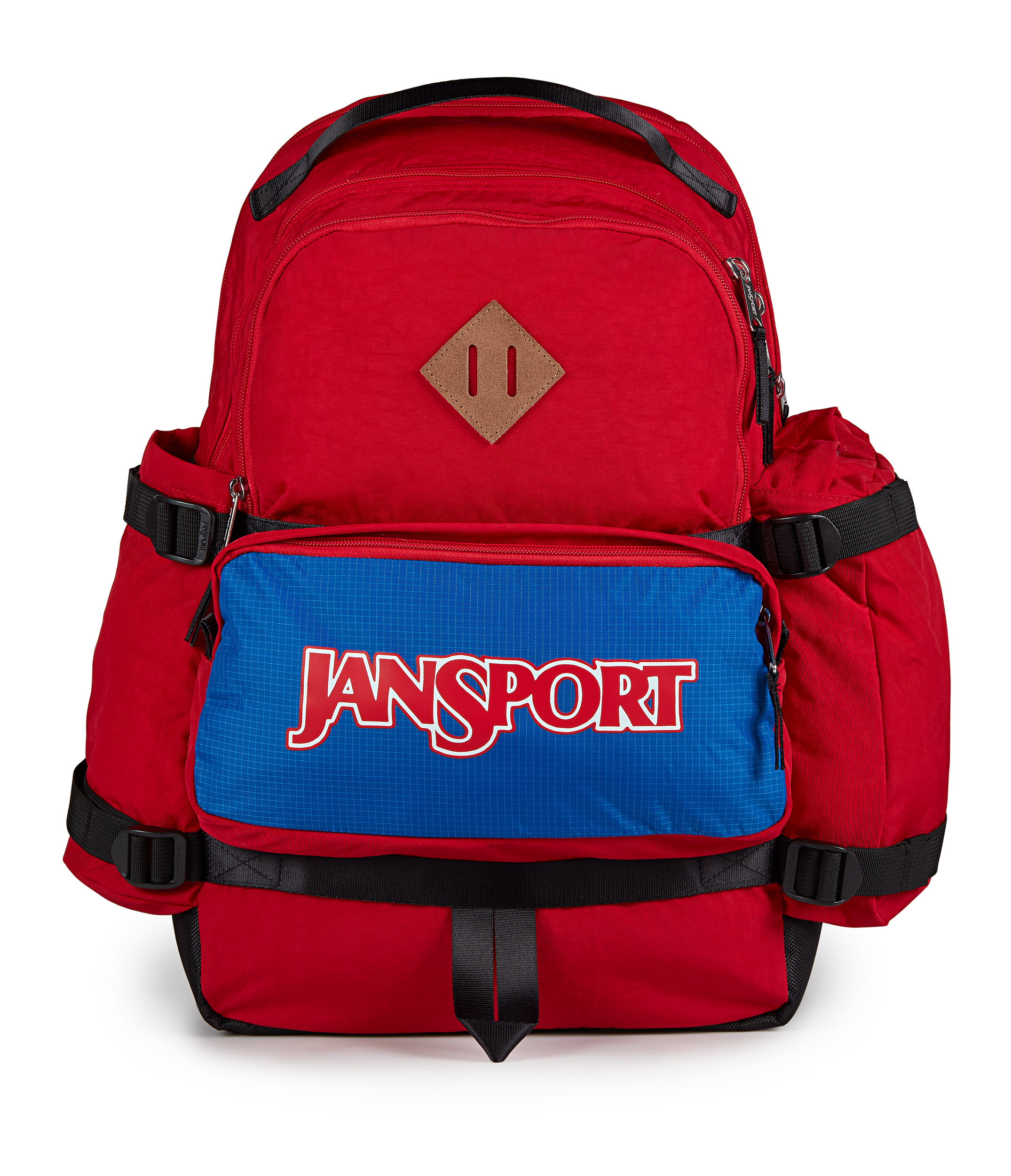 Rare Vintage 90s Jansport Made in USA Leather Bottom