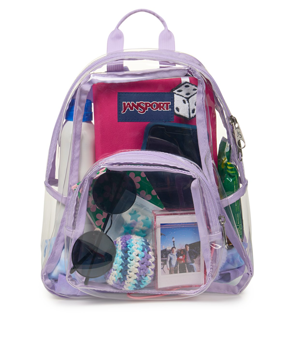 hautelook clear floral mini backpack JanSport Pack this backpack is just the right size for daily errands or theme park visits Dome Mini Backpack - Wild