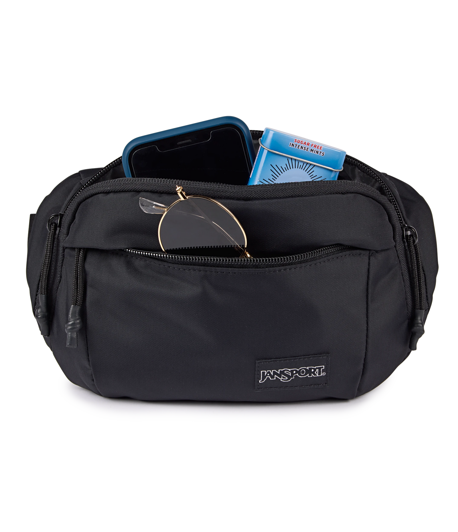 バッグ 90s usa JANSPORTS ADVENTURE waist bag Landings Waistpack - Black