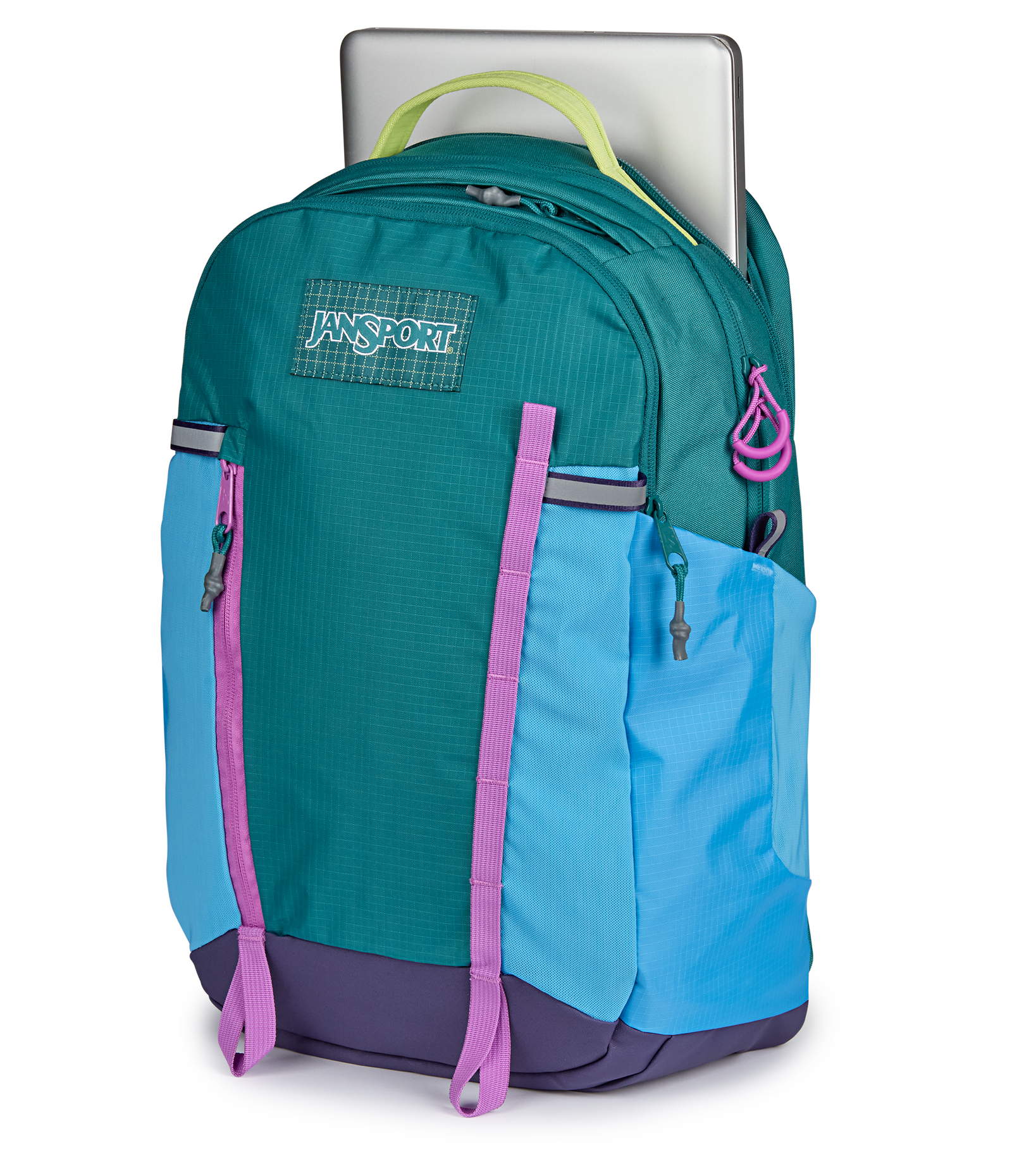jansport backpack pockets Hatchet Featuring dual water bottle pockets Big Plans - Grape Jelly