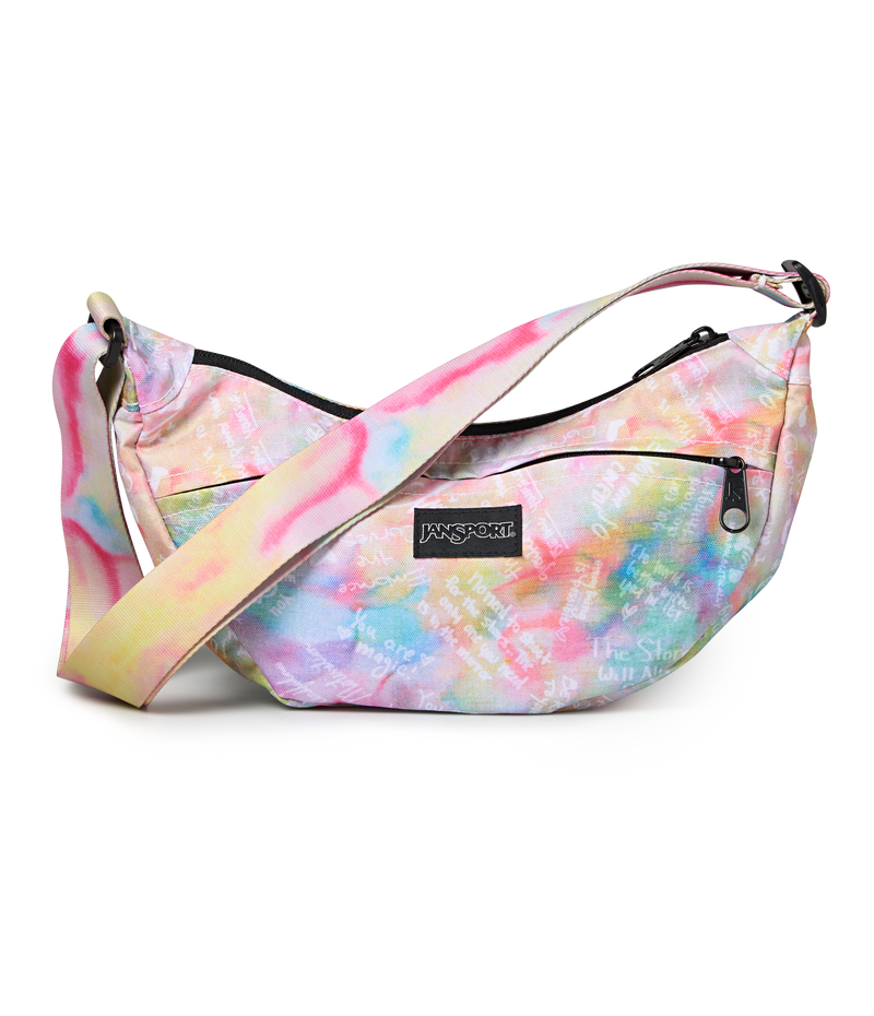 dye a jansport backpack High Stakes - Multi Water Ombre plus a sleeve for a 15 inch laptop and synthetic leather base Affirmations Collection: Tie Dye Bags