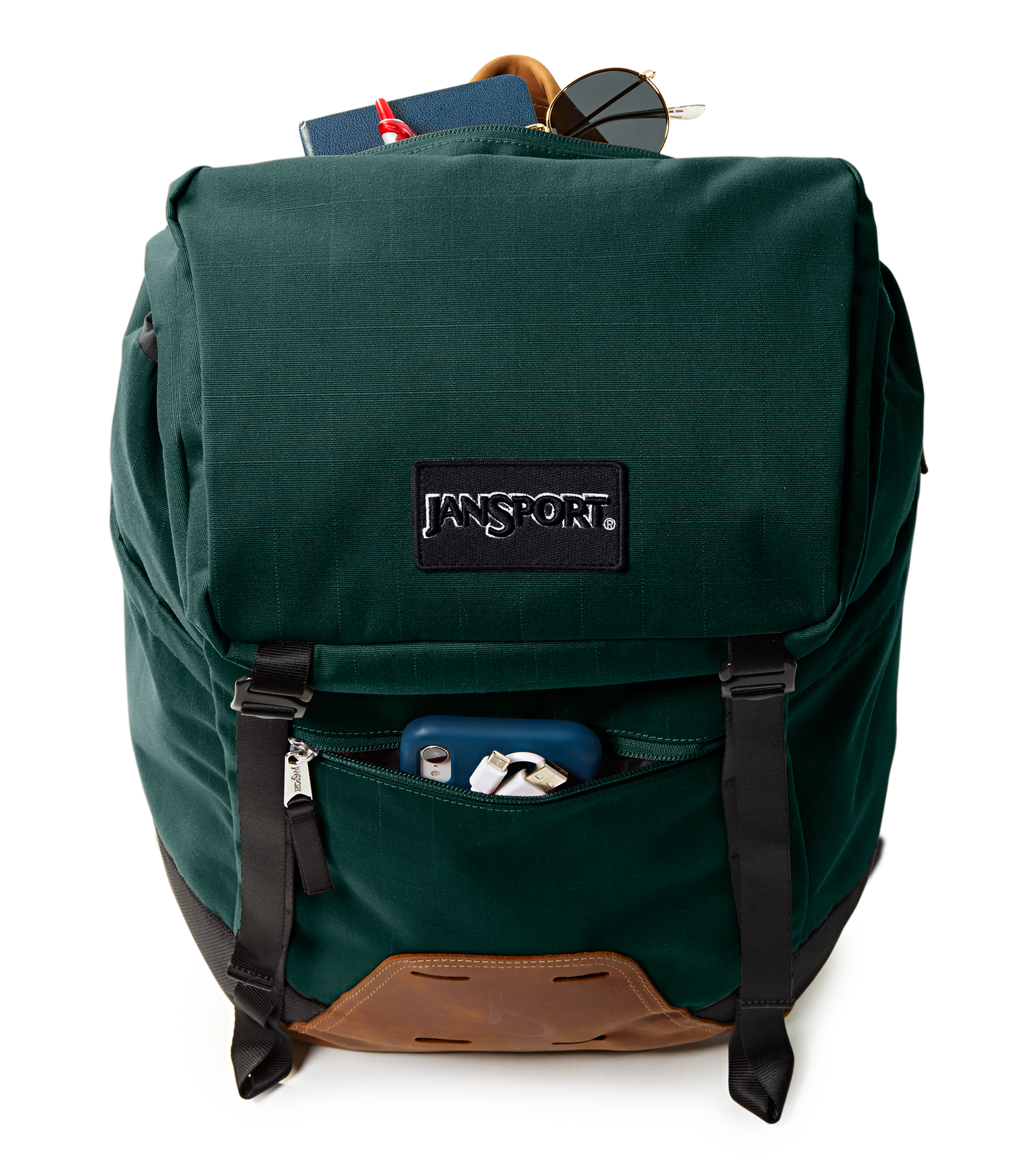 jansport backpack silver green black Superbreak Plus FX Surreal Sensations The Right Pack backpack is a long JanSport Cruiser Rucksack - Deep