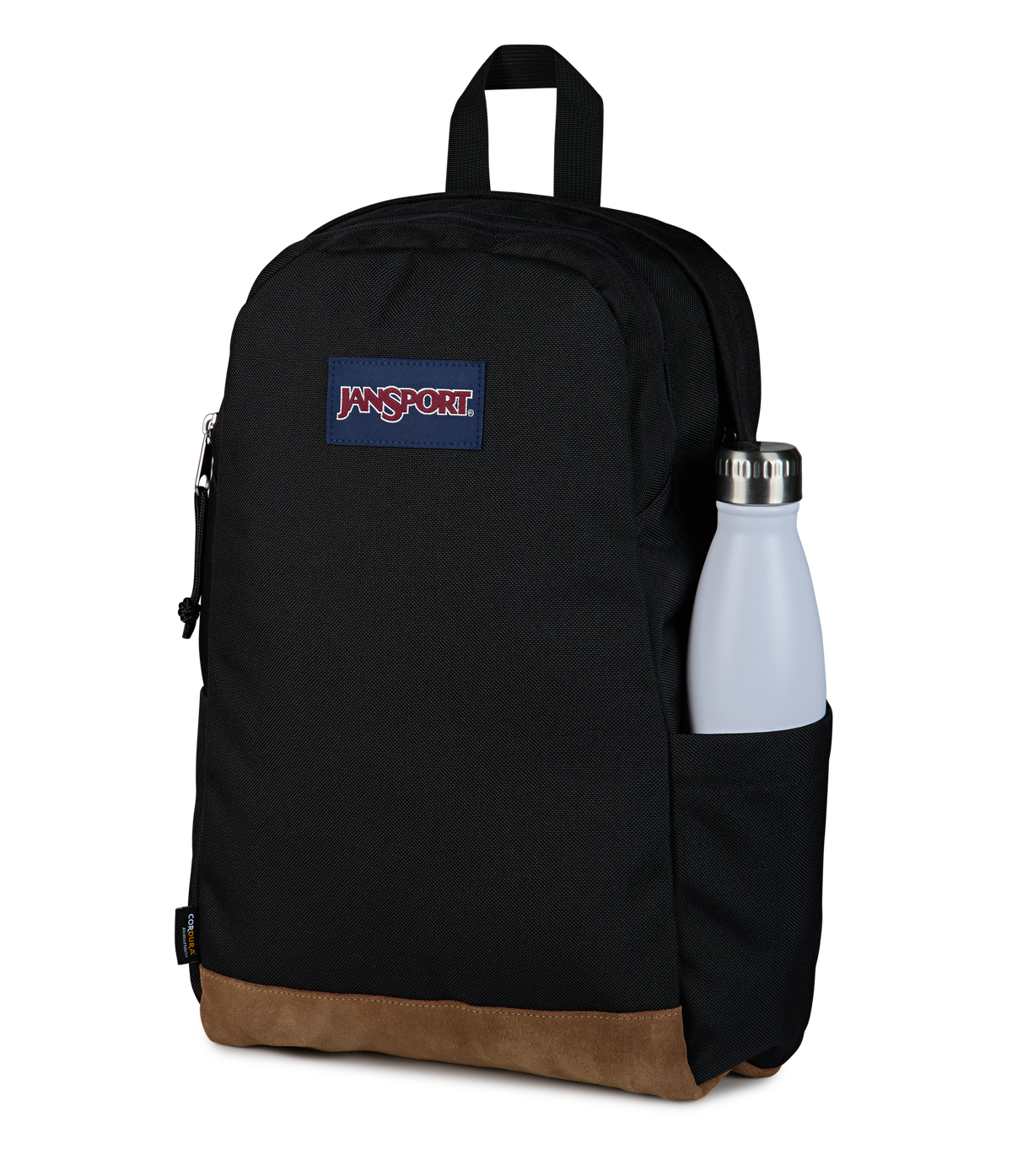 jansport backpack denier cordura Right Pack Now featuring UWs iconic W logo embroidered onto its main pocket Right Pack Sleek - Navy