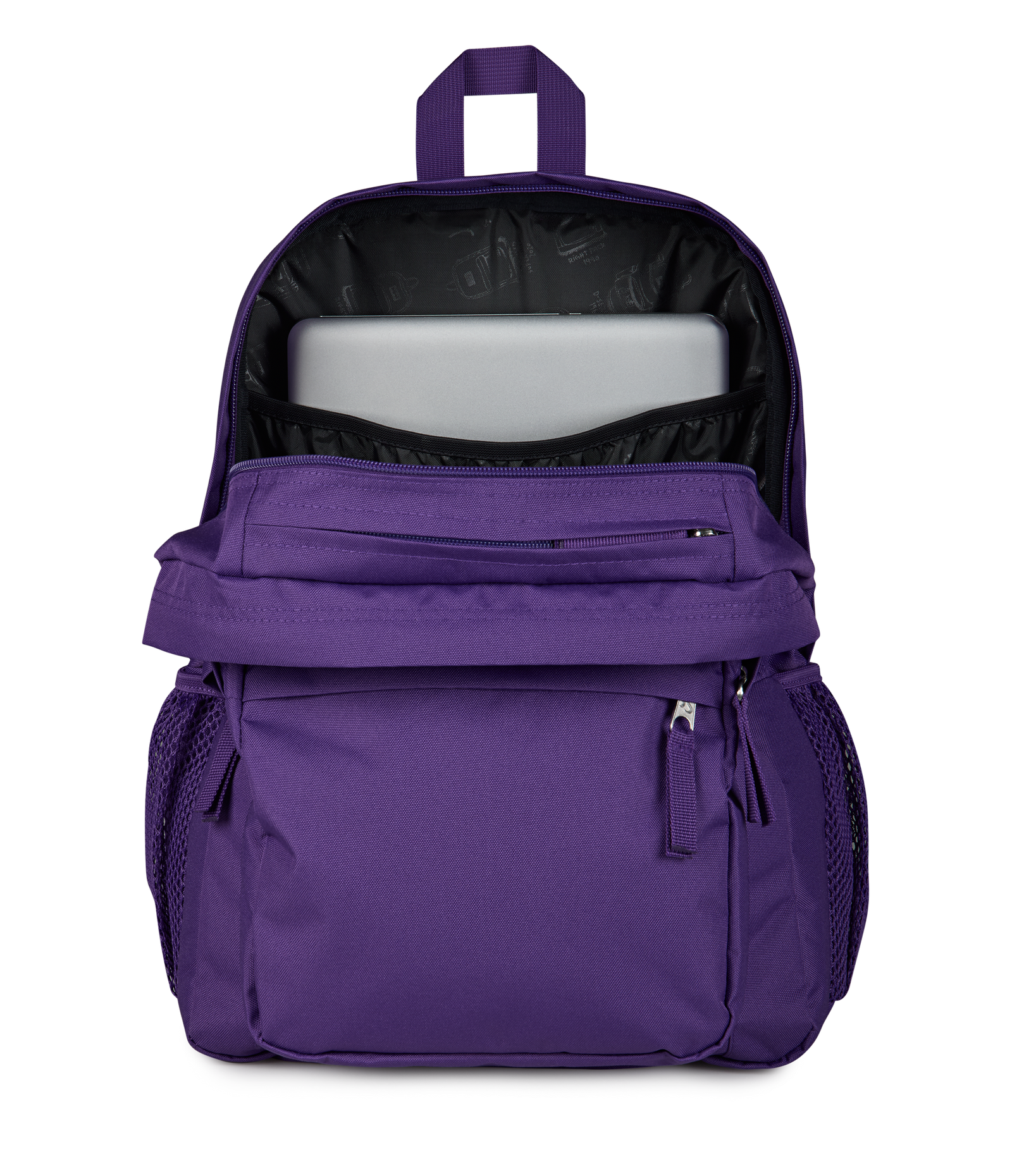 jansport backpack pockets Hatchet Featuring dual water bottle pockets Big Plans - Grape Jelly