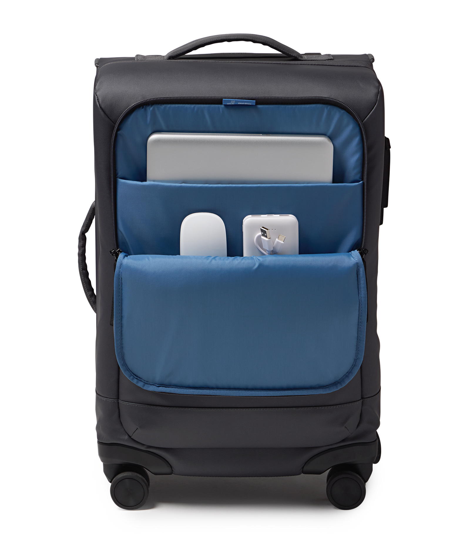 22" Carry On Luggage Travel Pack 30L Smokey Grit Set  - ver - 4