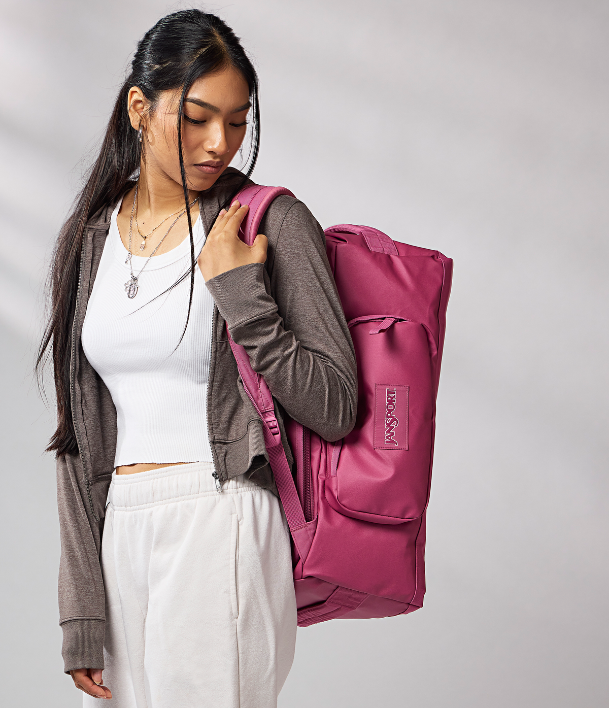 Good Latitude Convertible Duffel Mauve Haze - ver - 2