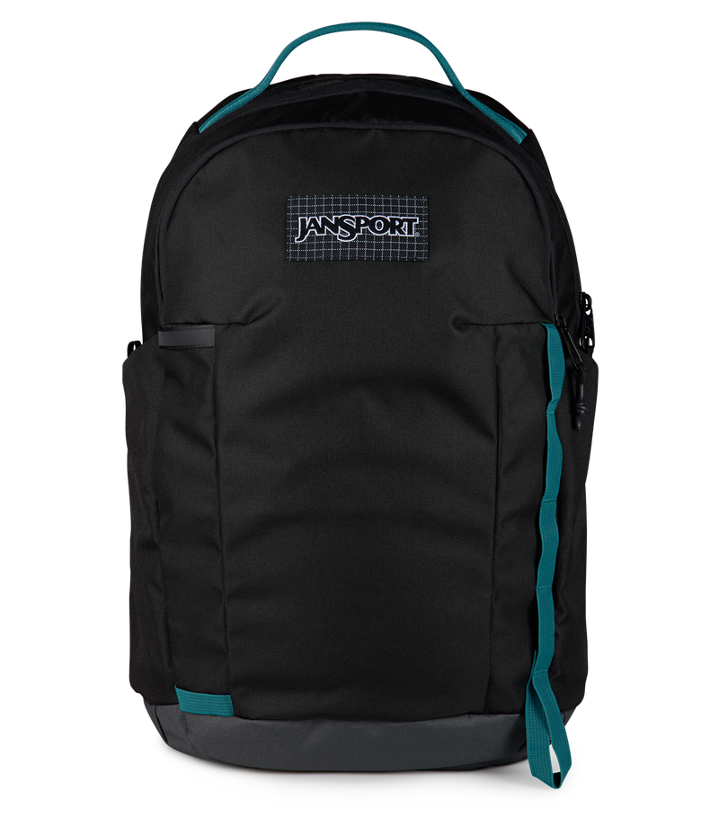 all bags jansport Superbreak Plus FX Backpack - Work, Travel, or Laptop Bag with Water Bottle Pocket - Pink Ice Cherry Emb out haul handle JanSport Navy Odyssey Backpack