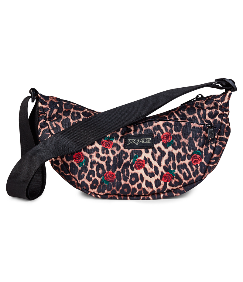 Sac bandoulière Unphased petit format FX - Leopard Rose