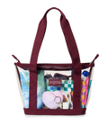 Clear Tote Laque Cerise - voir - 4