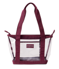 Clear Tote Laque Cerise - voir - 1