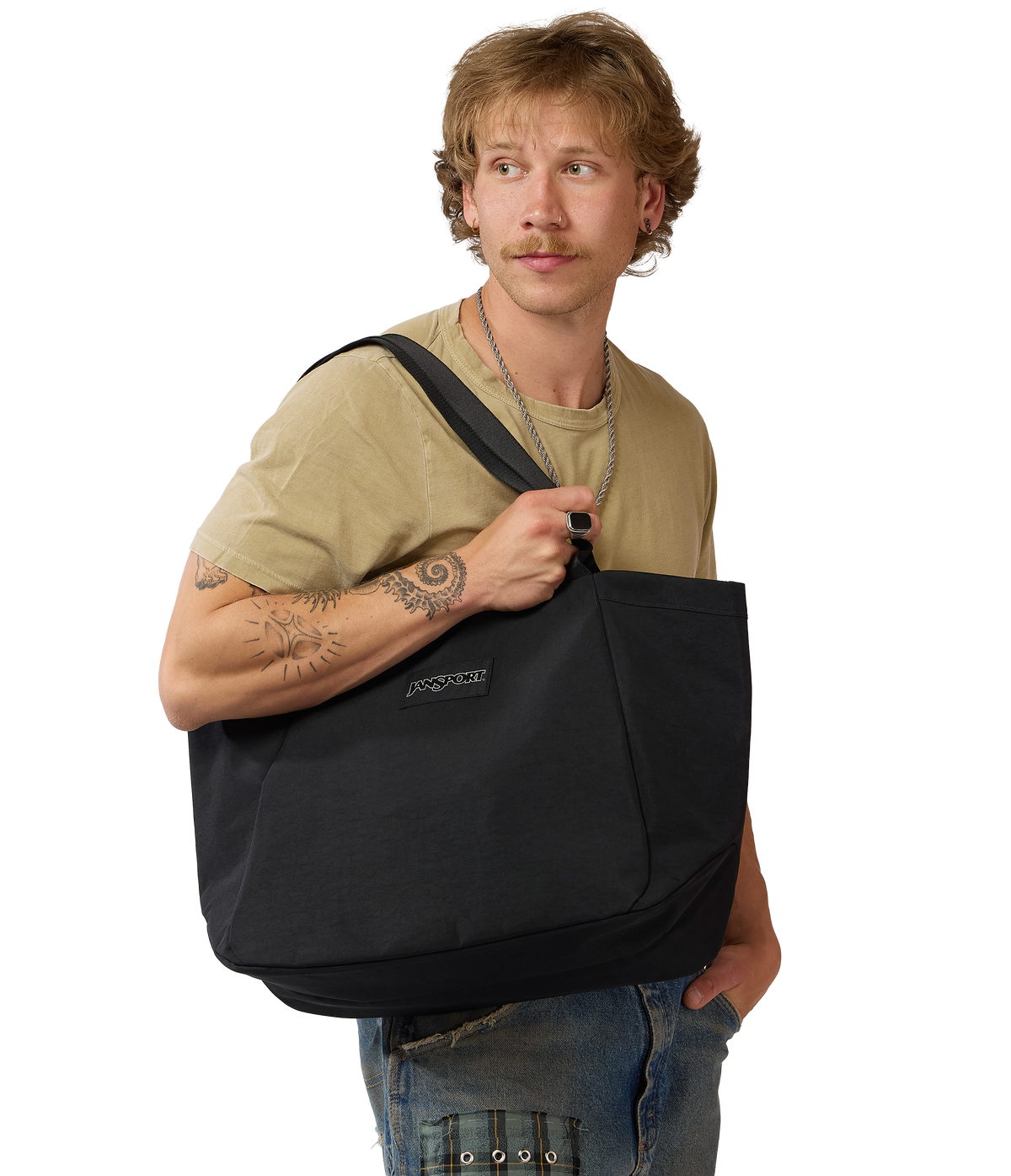 Essential Tote Black - ver - 2