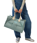 Garden Tote Natural Dye Green - voir - 2