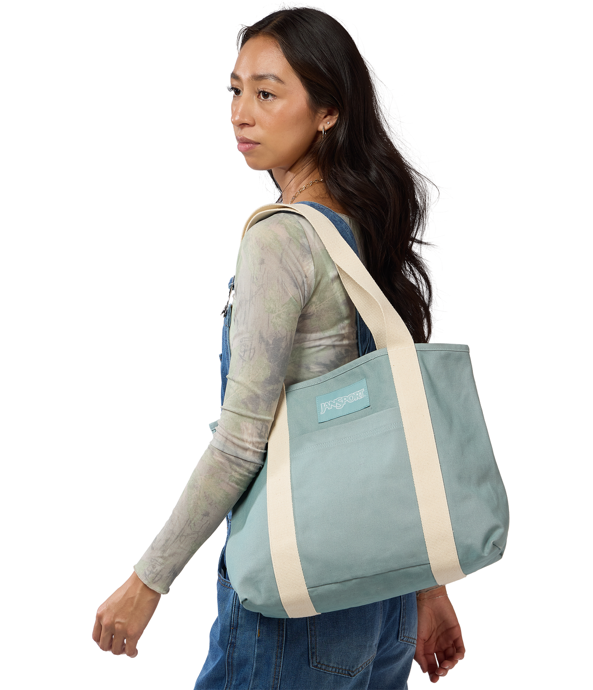 Simple Tote 20L Natural Dye Green - voir - 2