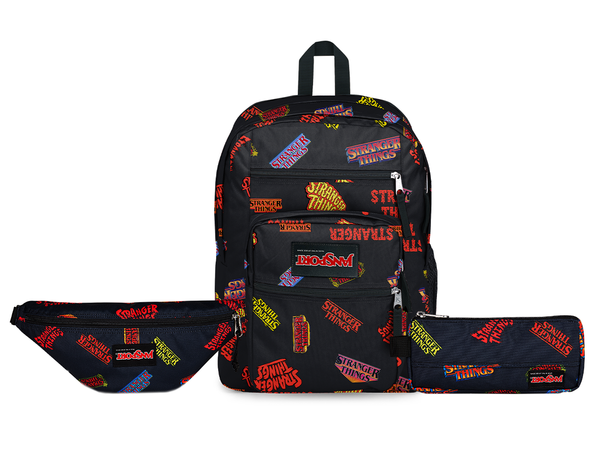 jansport backpack stranger things X Big Student Jansport X Stranger Things Superbreak