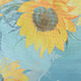 Surreal Sunflowers Blue Dusk
