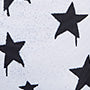 Sprayed Stars Black