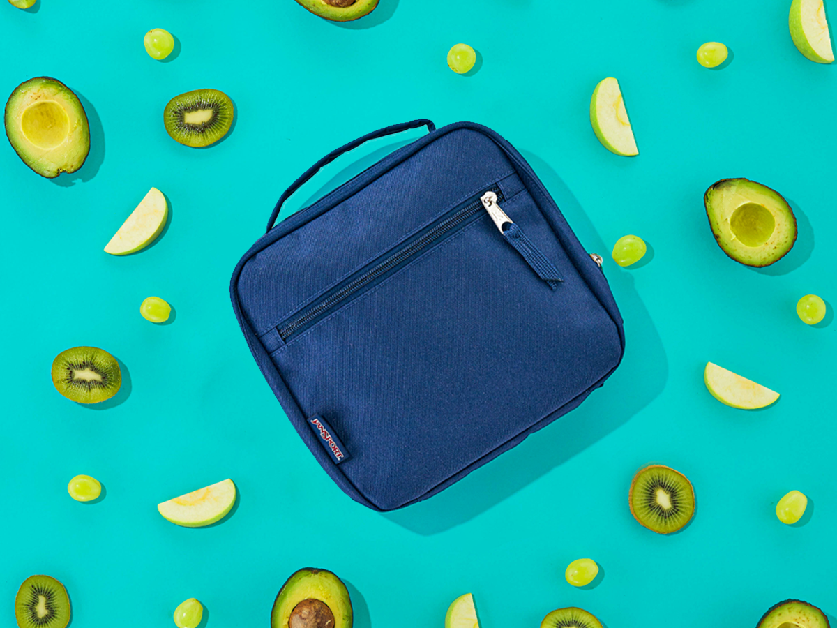 best ice packs for jansport lunch bag Big Break Insulated JanSport Super Snack Lunch Box is great for kids carrying big lunches for school JanSport Super Snack - Pastel
