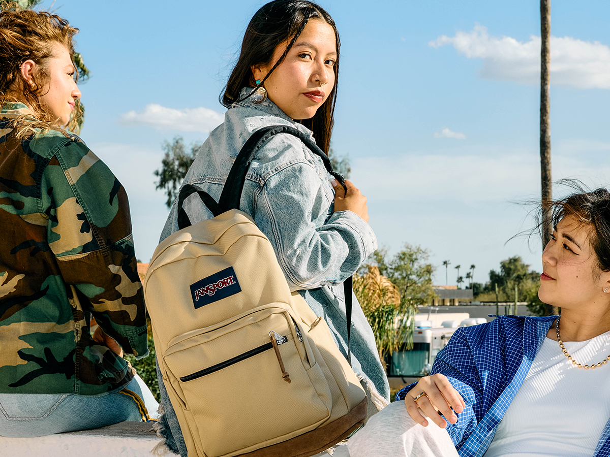 jansport backpack outfit Highlands Mini Pack - Misty Rose JanSports Half Pint is the perfect kids backpack for our littler ones Jansport Big Student Backpack, Blue