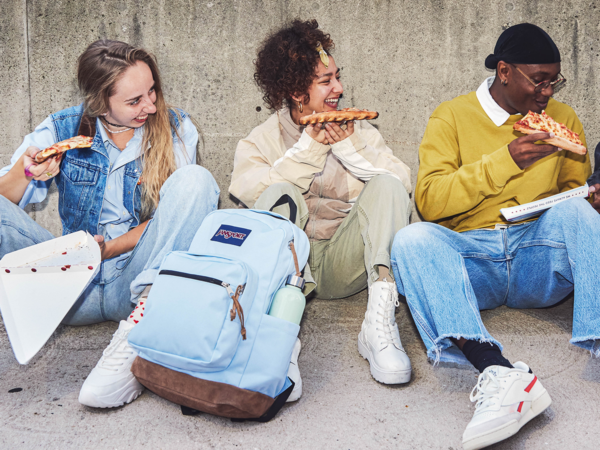 are jansport backpacks made of cotton SuperBreak Backpack You set the vibe. Big Reveal Pack - Spot