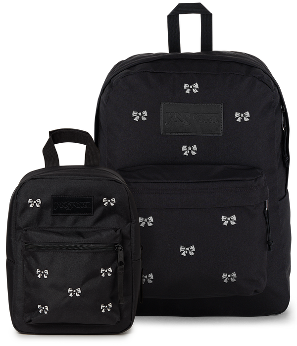 SuperBreak® Plus Embroidered Bows Black Set