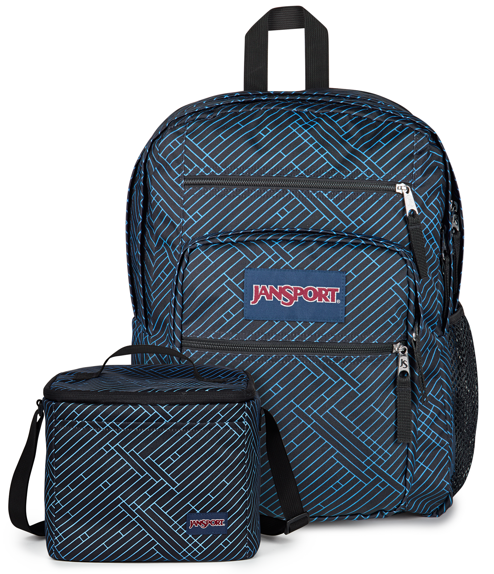 JanSport Big Student Team Stripes Set