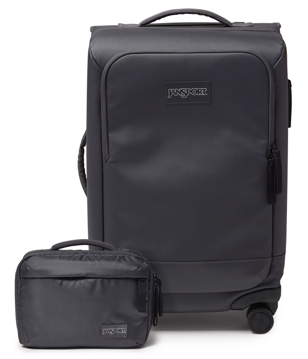 22" Carry On Luggage Tech Organizer Smokey Grit Set