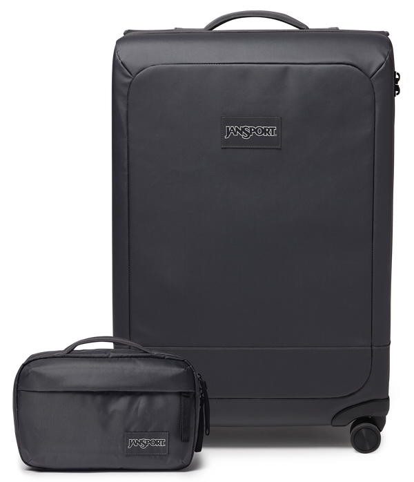 26" Checked Luggage Toiletry Bag Smokey Grit Set
